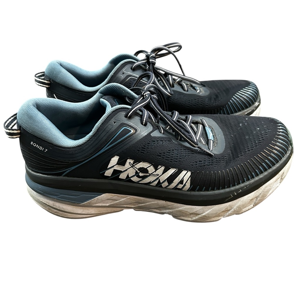 Hoka One One Bondi 7 Ombre Blue Men’s size 10